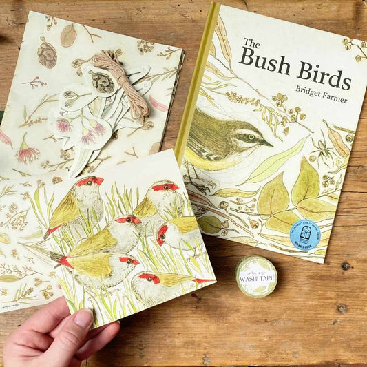 The Bush Birds - Lift The Flap Book By Bridget Farmer