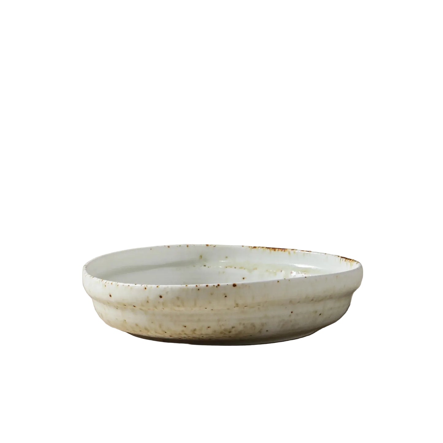 Indigo Love Collectors - Suiki Deep Side Plate - White