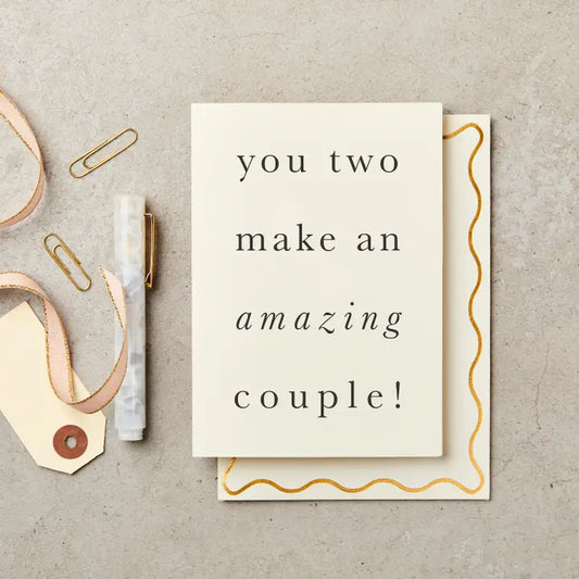 Katie Leamon - Amazing Couple - Wedding - Greeting Card