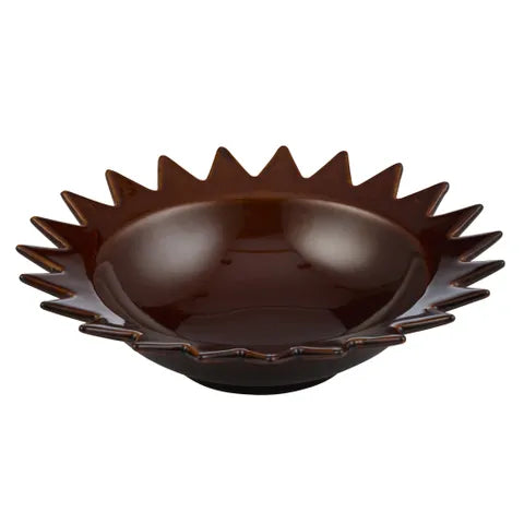 Assemble - Estiva Ceramic Dish - 24 X 6cm - Brown