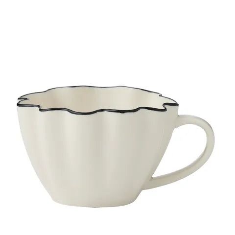 Assemble - Winslow Ceramic Mug - Ivory/black