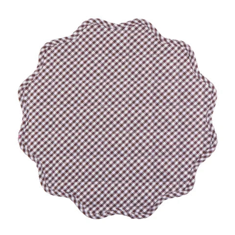 Assemble - Laredo Cotton Placemat - 38cm - Cocoa