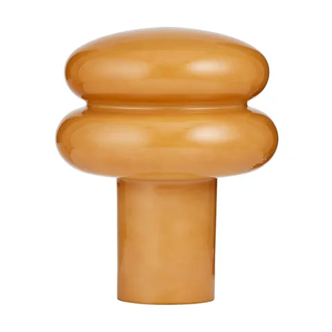 Coast To Coast Home - Marc Glass Lamp - 20 X 24cm - Caramel