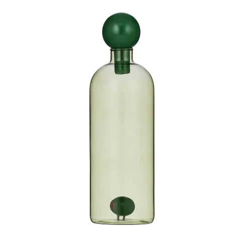 Assemble - Olive Oil Glass Bottle - 6.5 X 21.5cm - Green
