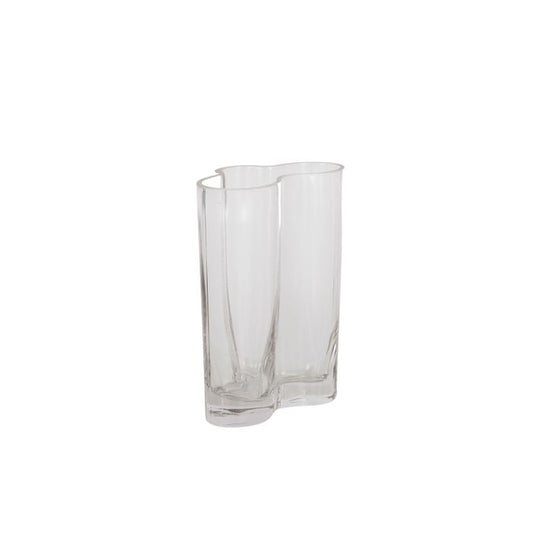 Casa - Paige Glass Vase - 15x9x20cm - Clear