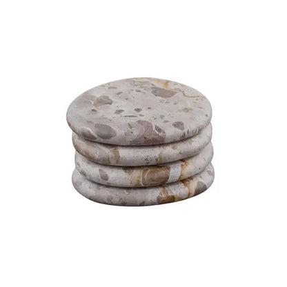 Casa - Xena Coasters - Set Of 4 - Taupe