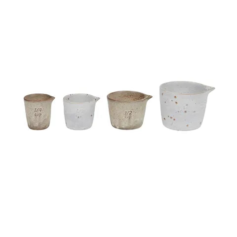 Casa - Francis S/4 Ceramic Measuring Cups - 9x8.5x6.5