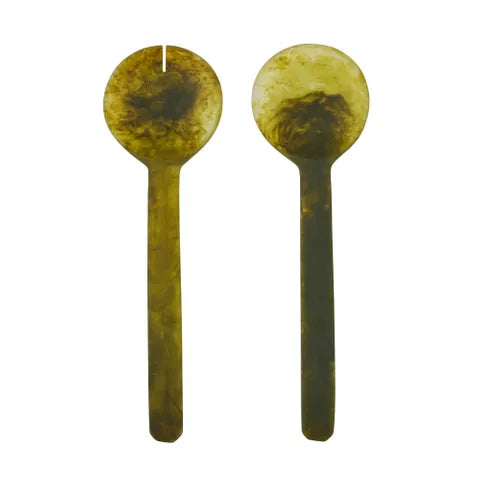 Assemble - Kip Resin Salad Servers (set/2) - Pesto