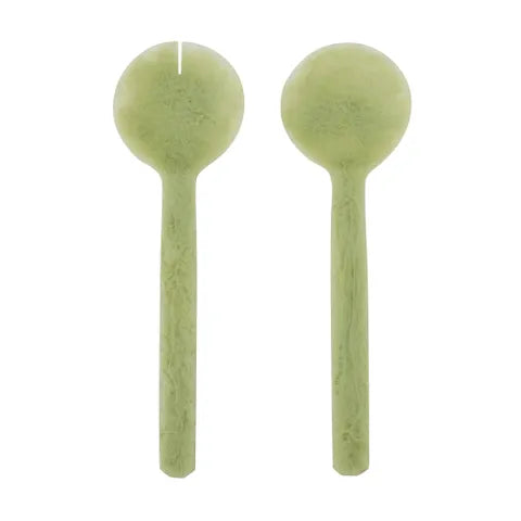 Assemble - Kip Resin Salad Servers (set/2) - Pistachio