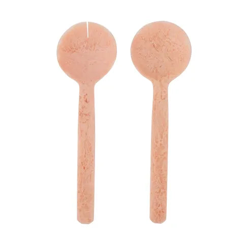 Assemble - Kip Resin Salad Servers (set/2) - Peach