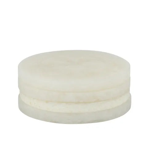 Assemble - Kip Resin Coasters (set/4) - Ivory