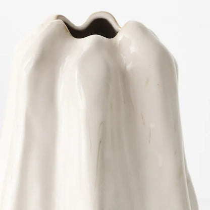 Rastina Vase - Med - 25cm X 16cm - Ivory