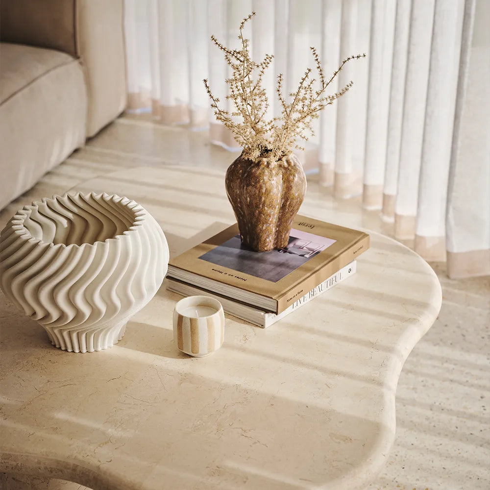 Oreio Candle - Sand - 8cm X 8cm