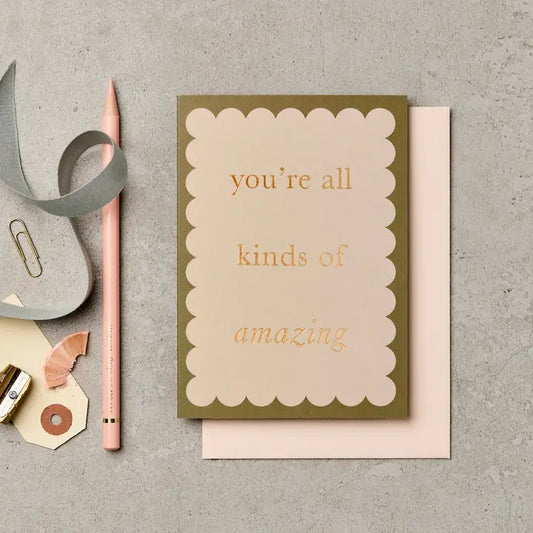 Katie Leamon - All Kinds Of Amazing - Greeting Card