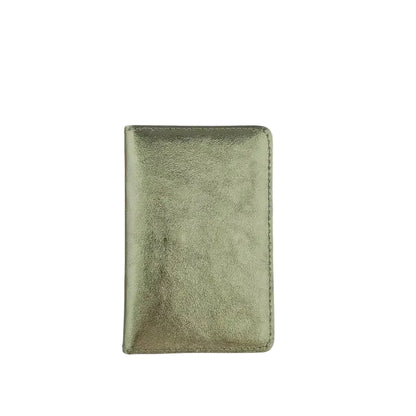 Leather Passport Holder - Persimmon