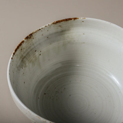 Indigo Love Collectors - Suiki Large Serving Bowl - White