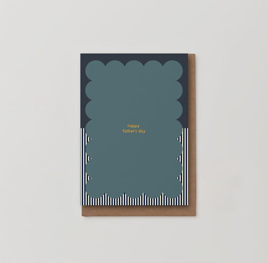 Kinshipped - Happy Fathers Day - Foiled - Greeting Card