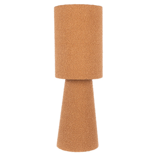 Amalfi - Rowan Boucle Tablelamp - 20 X 20 X 60cm - Rust