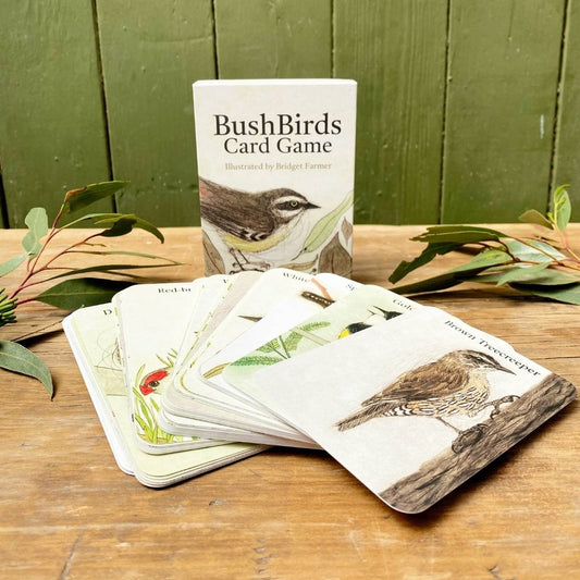 The Bush Birds - Card Game By Bridget Farmer