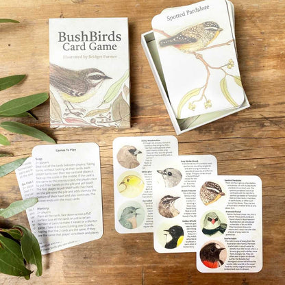 The Bush Birds - Card Game By Bridget Farmer