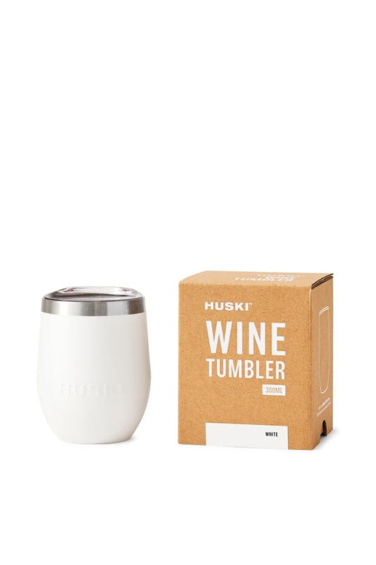 Huski - Wine Tumbler White Home & Garden > Kitchen Dining Tableware Drinkware Tumblers