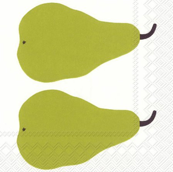 Marimekko - Napkins - Pack Of 20 - Pears Green