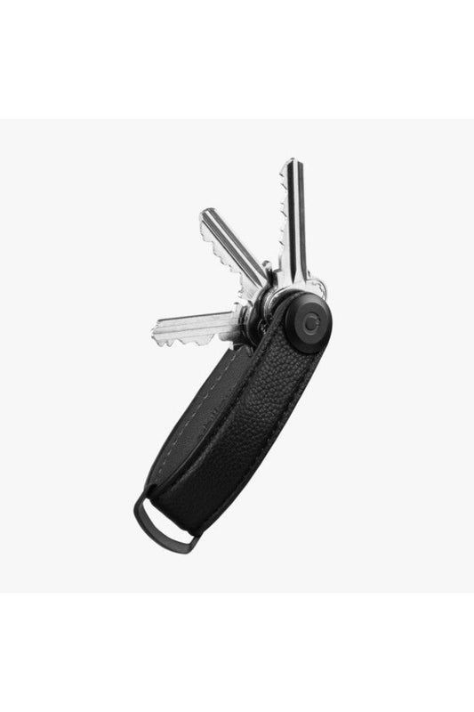 Orbitkey - Pebbled Leather Key Organiser Caviar Apparel & Accessories > Handbag Wallet Keychains