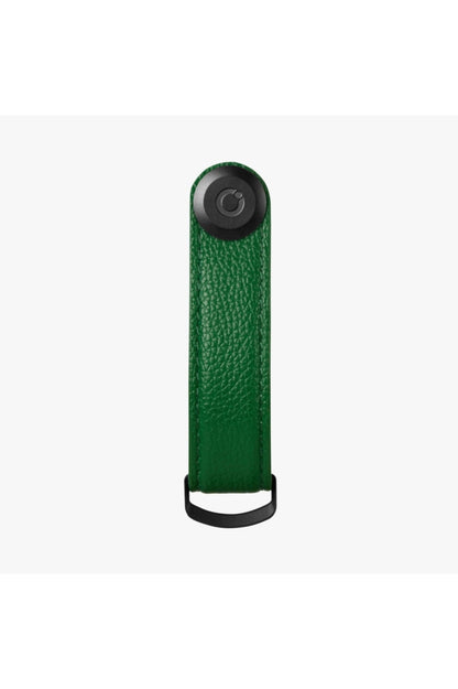Orbitkey - Pebbled Leather Key Organiser Emerald Apparel & Accessories > Handbag Wallet Keychains