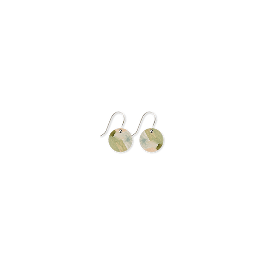 Moemoe - Kiasmin 2 Aura Drop Earrings - Small Circle