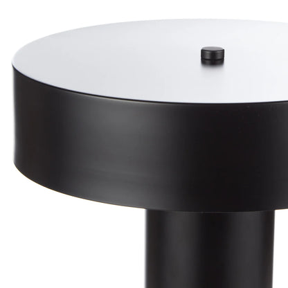 Amalfi - Thiago Metal Table Lamp - 30 X 30 X 33cm - Black