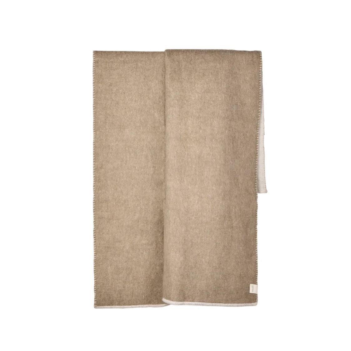 Amalfi - Avalon Stitch Throw - 130x180cm - Natural