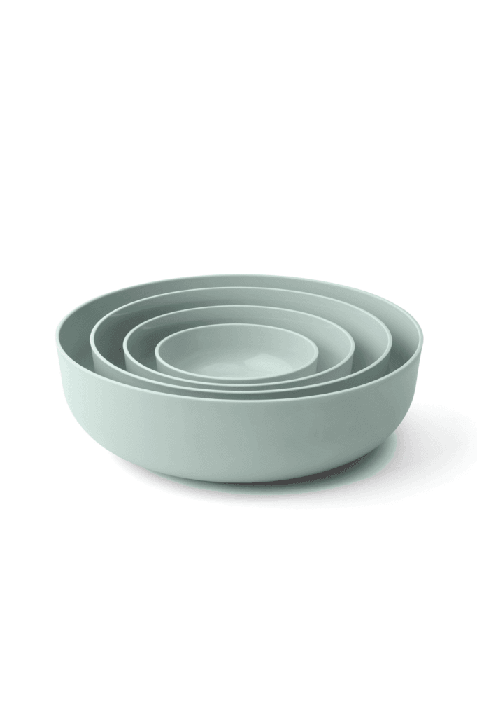 Styleware - Nesting Bowl 4 Piece Set Eucalyptus Food Storage