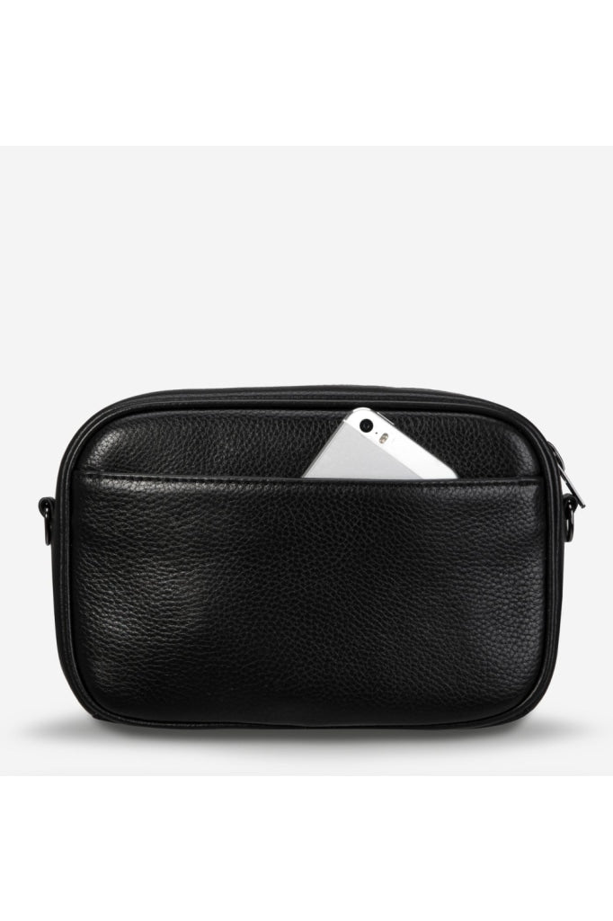 Status Anxiety - Plunder With Webbed Strap Bag Black