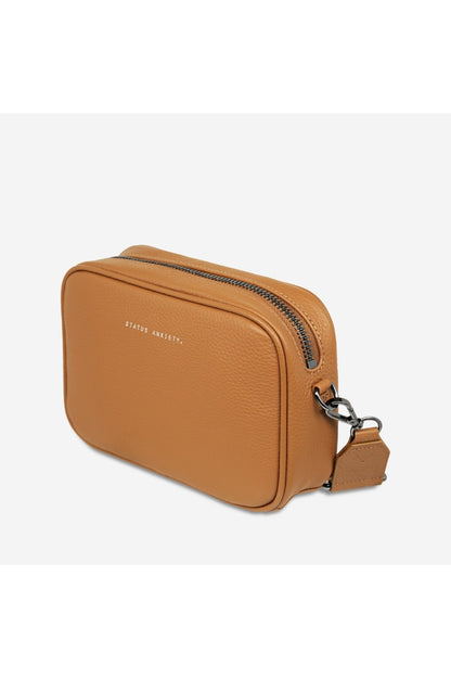 Status Anxiety - Plunder With Webbed Strap Bag Tan