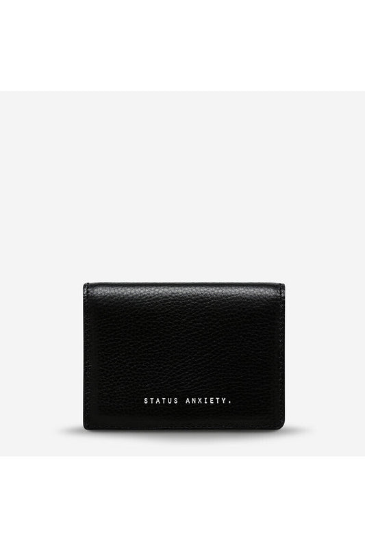 Status Anxiety - Easy Does It - Card Wallet - Black