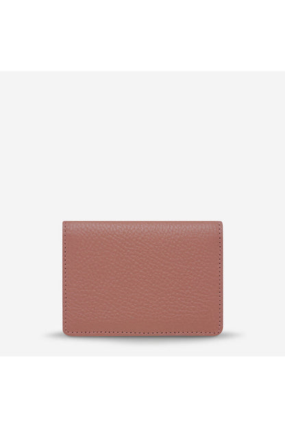 Status Anxiety - Easy Does It - Card Wallet - Dusty Rose
