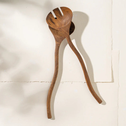 Inartisan - Tandi Teak Salad Servers