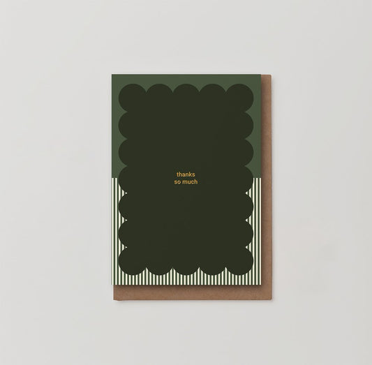 Kinshipped - Thank You So Much - Foiled - Greeting Card