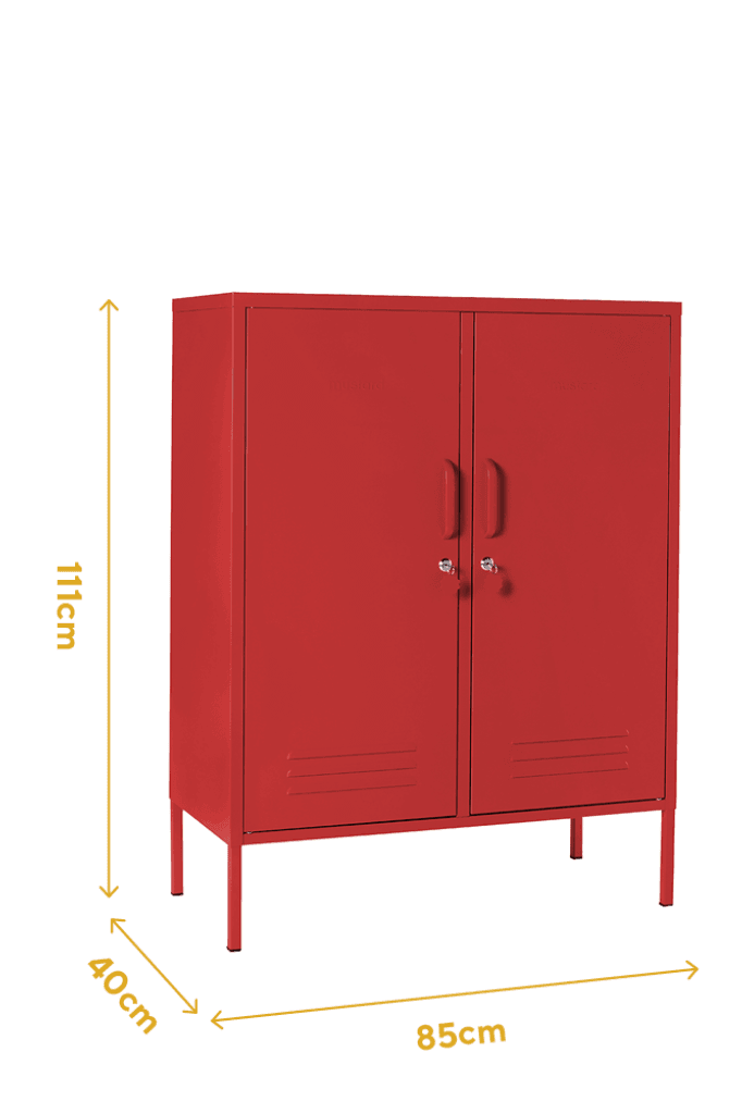 Mustard Made - Midi In Poppy Furniture > Cabinets & Storage Lockers Locker