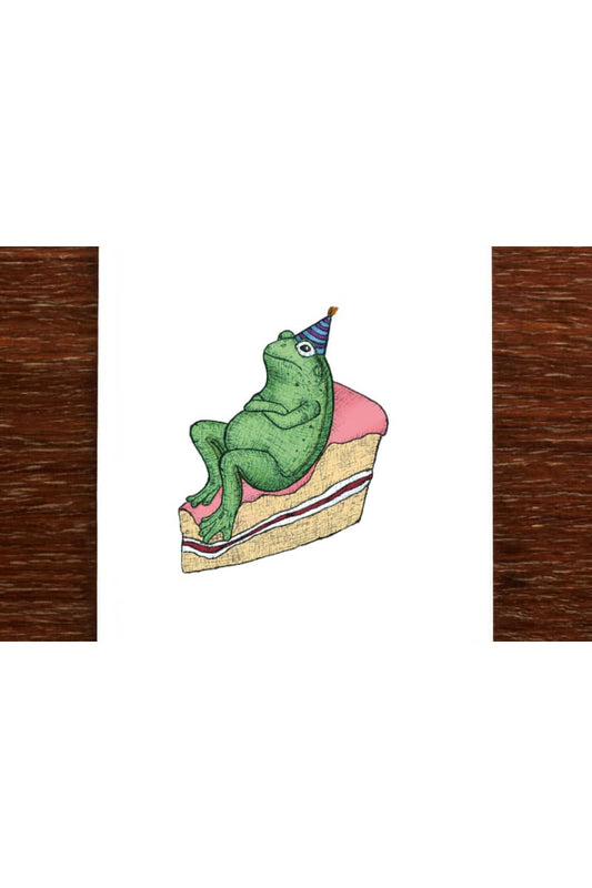 The Nonsense Maker - Greeting Card - Birthday Frog
