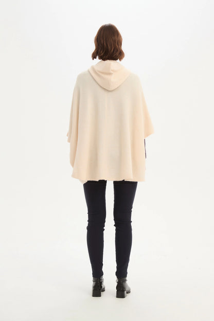 Tirelli - Magnetic Closure Cardigan - Free Size - Cream