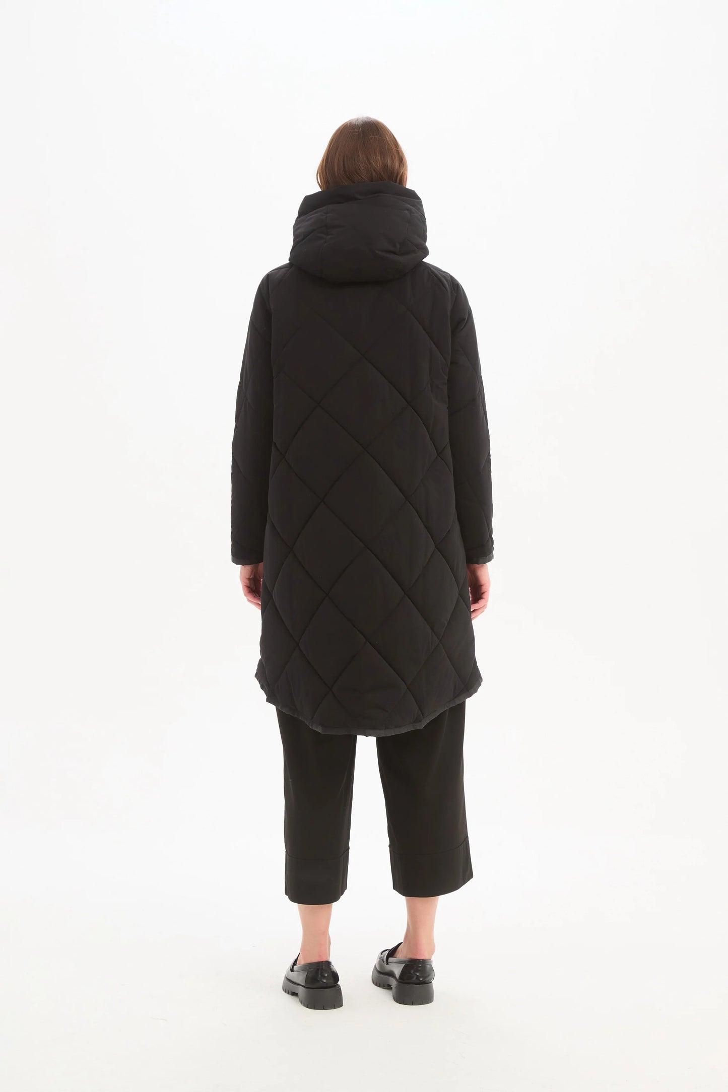 Tirelli - Zip Hem Coat - Black