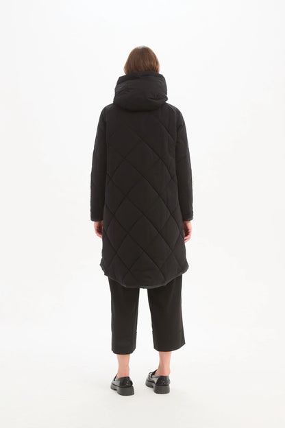 Tirelli - Zip Hem Coat - Black