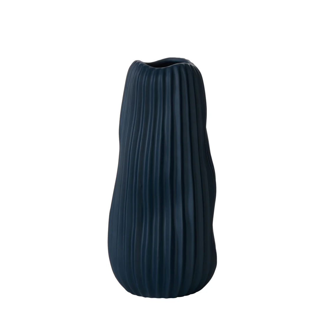 Lyra Vase - 20 X 20 X 41cm - Navy