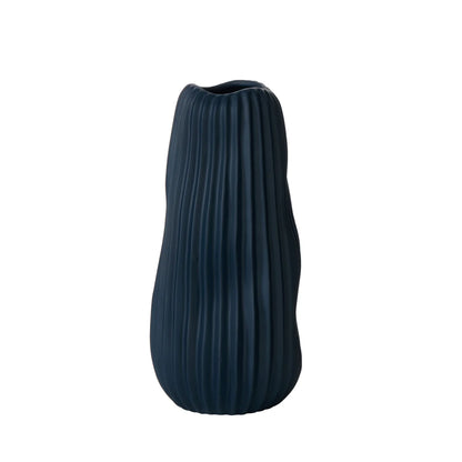 Lyra Vase - 20 X 20 X 41cm - Navy