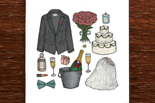 The Nonsense Maker - Greeting Card - Wedding Keepsakes