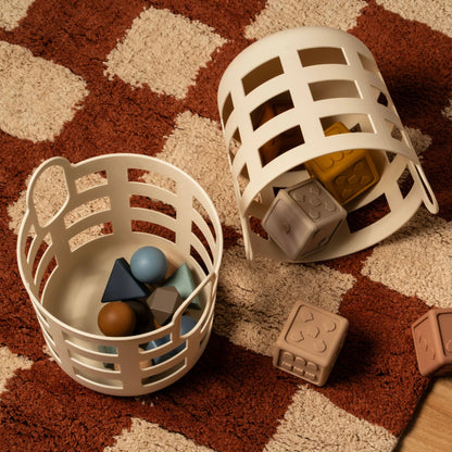 Designstuff - Enkel Studio - Storage Basket - Set Of 2 - Small - Sand