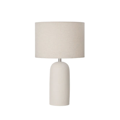 Amalfi - Cirella Table Lamp - 12x12x39cm - White