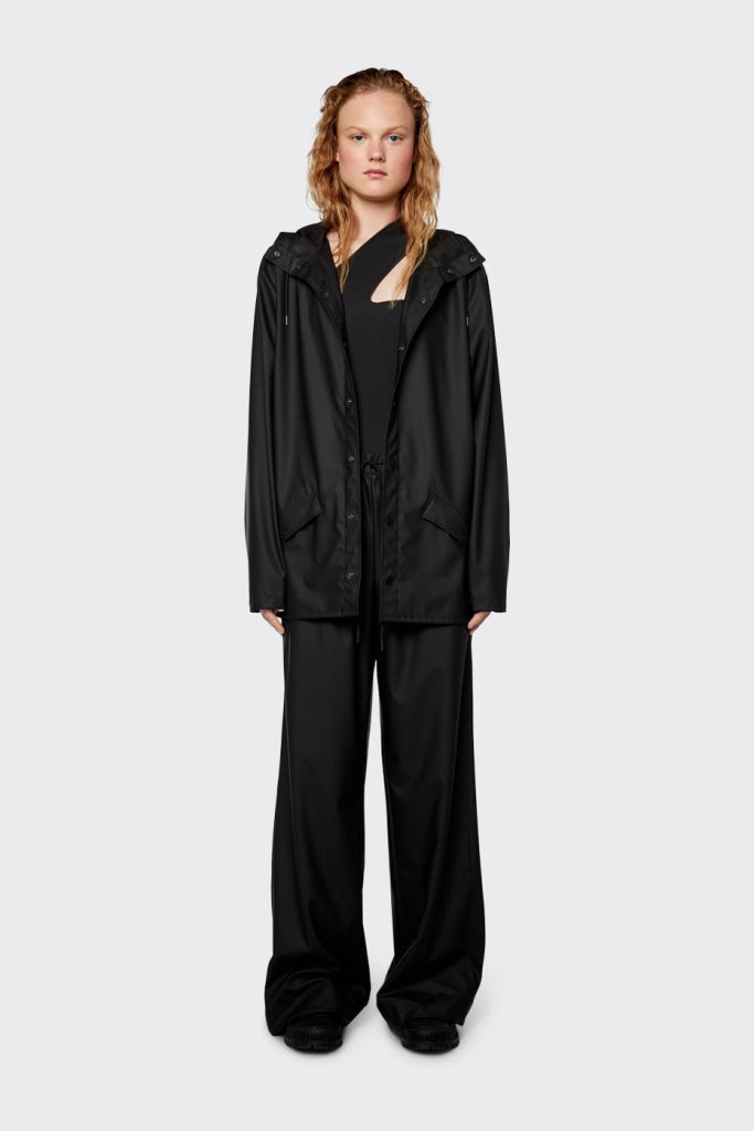 Rains - Jacket Black Apparel & Accessories > Clothing Outerwear Coats Jackets