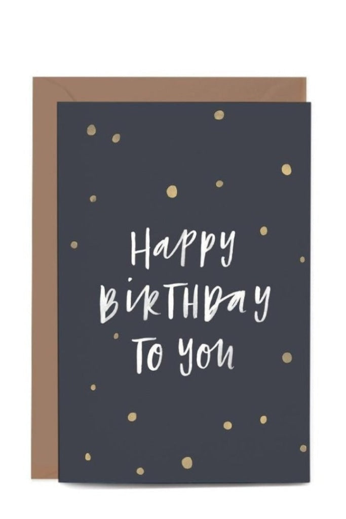 IN THE DAYLIGHT - HAPPY BIRTHDAY TO YOU CONFETTI - GREETING CARD